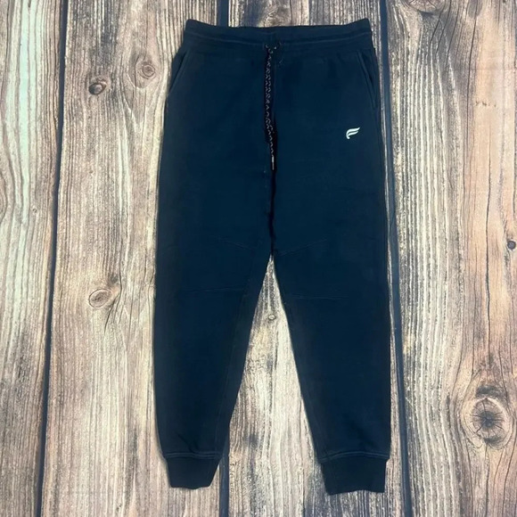 Fabletics Black Jogger Sweatpants Men’s Size Small Casual Elastic Cuffs - Picture 1 of 4